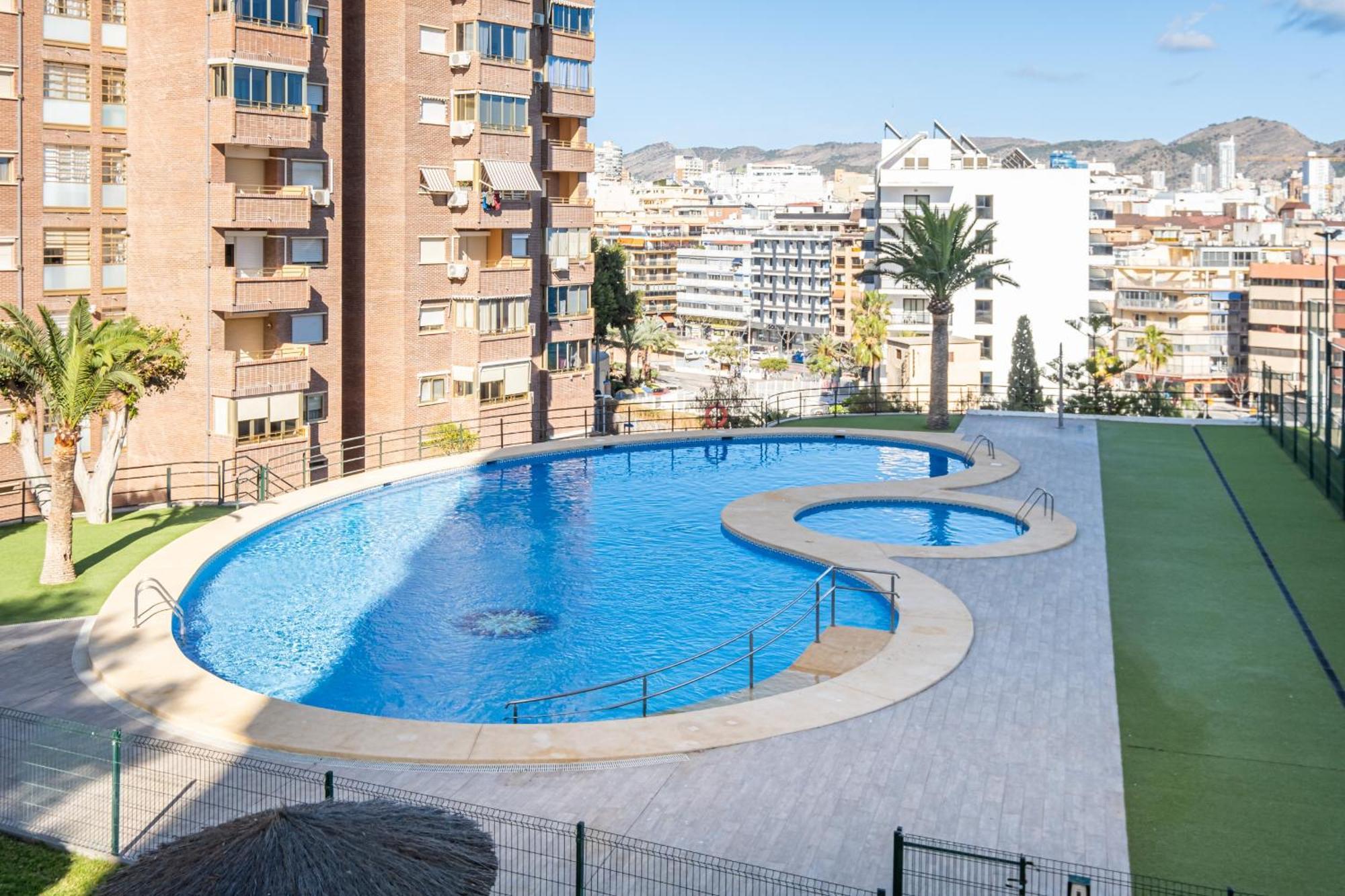 Benipark Apartments Poniente Beach 貝尼多姆 外观 照片