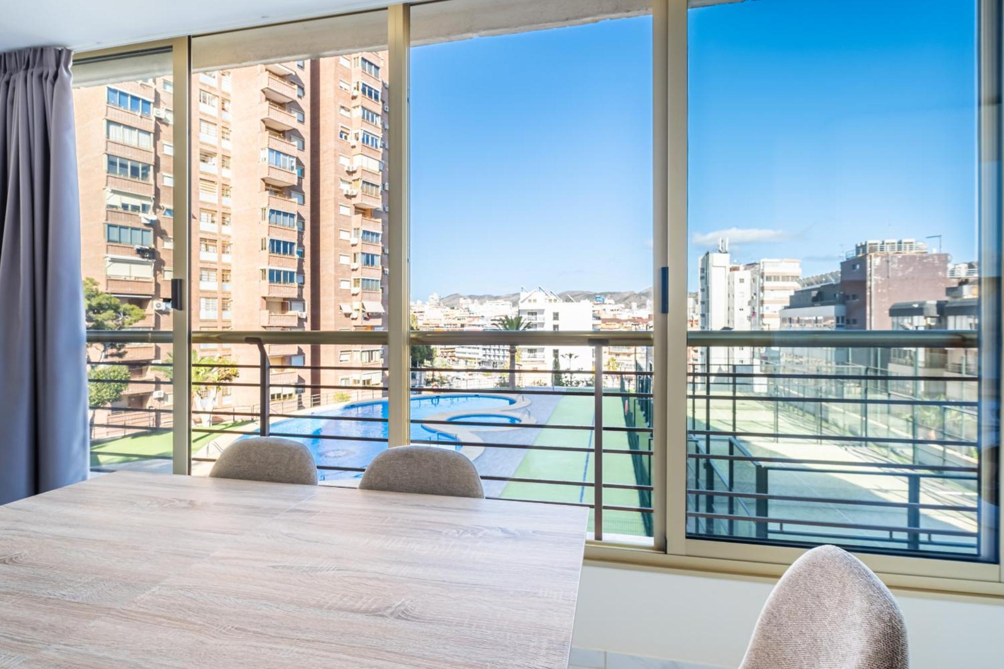 Benipark Apartments Poniente Beach 貝尼多姆 外观 照片