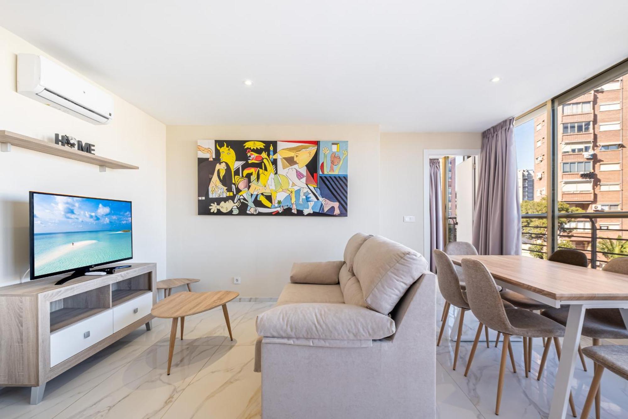 Benipark Apartments Poniente Beach 貝尼多姆 外观 照片