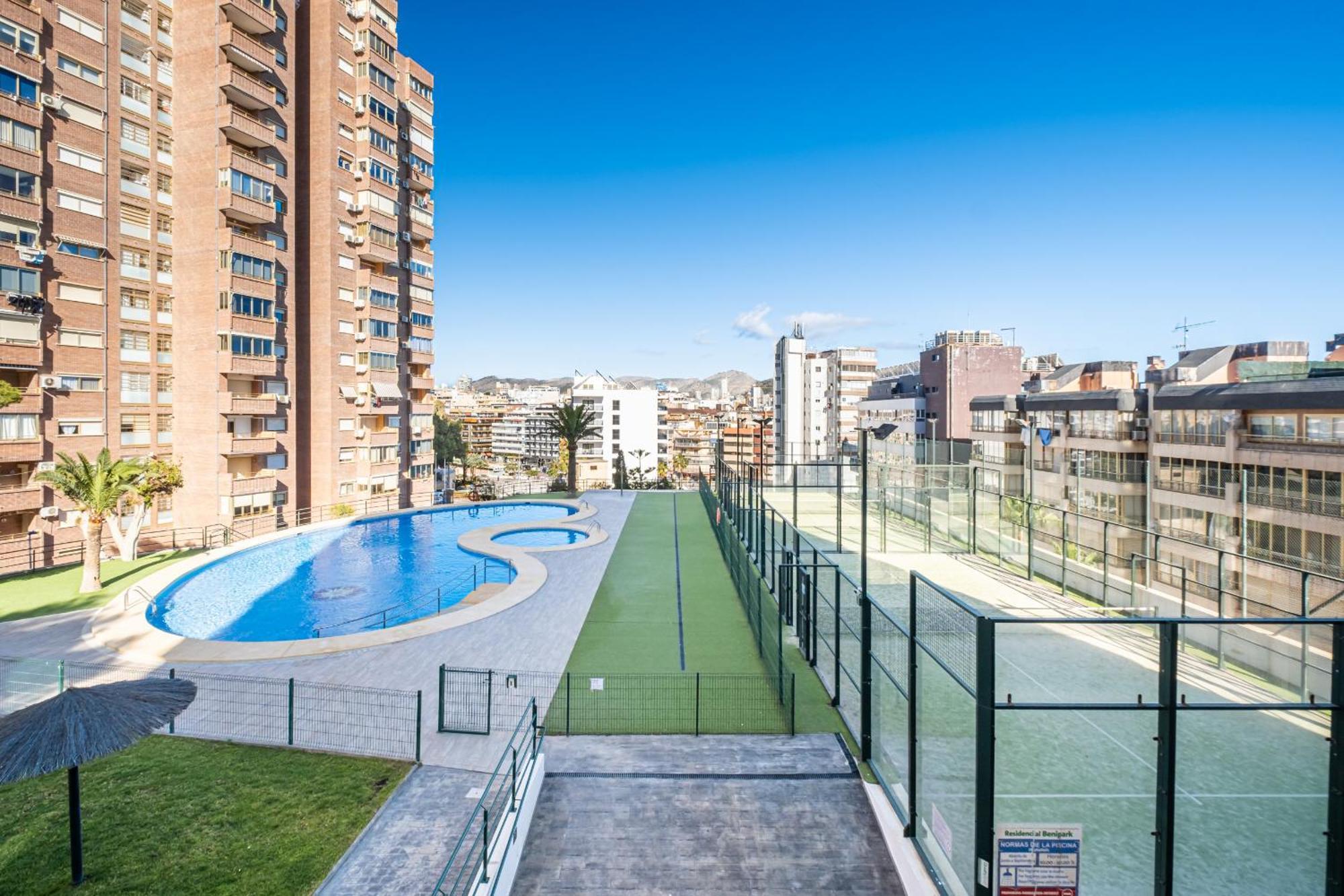 Benipark Apartments Poniente Beach 貝尼多姆 外观 照片