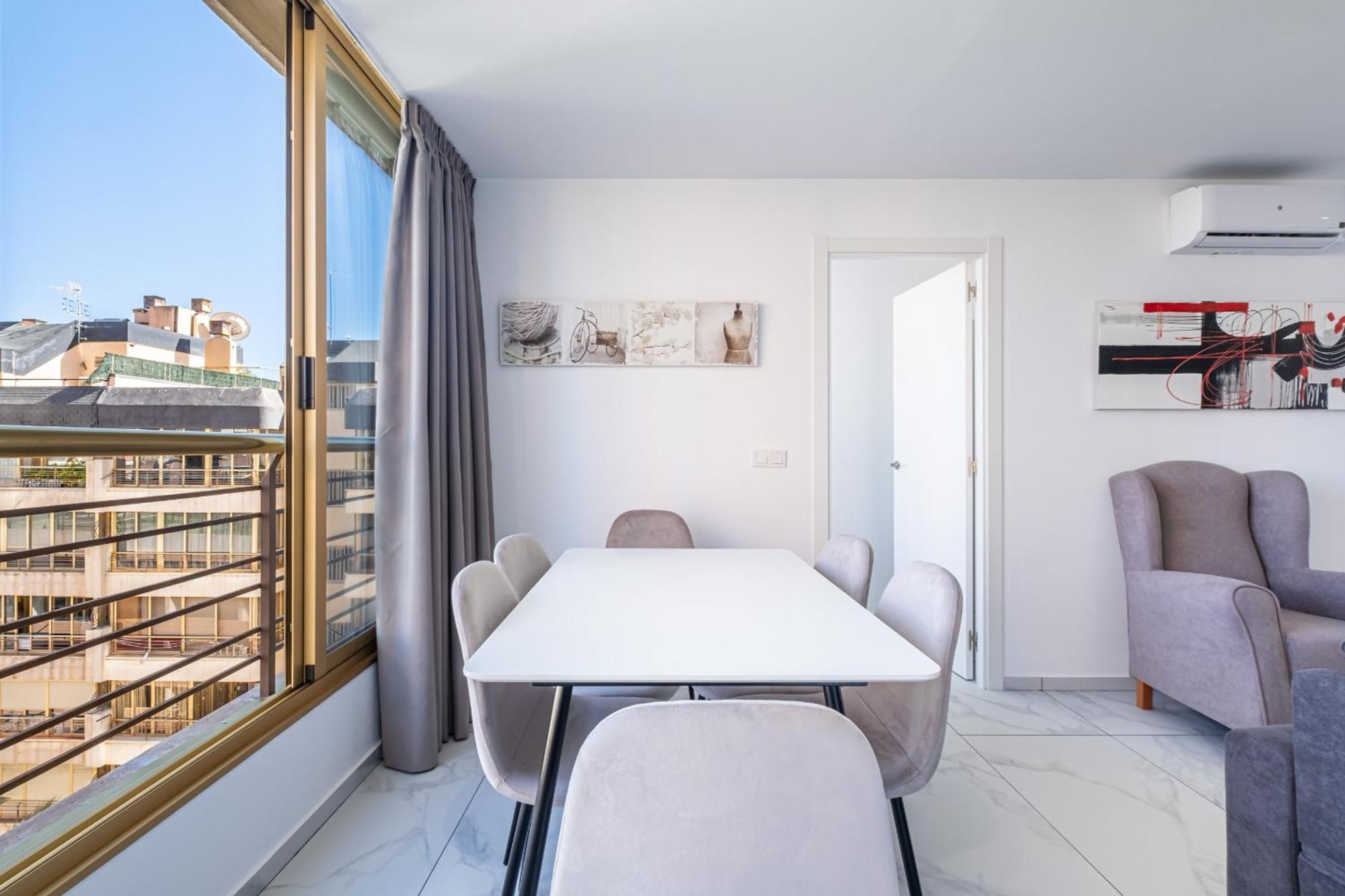 Benipark Apartments Poniente Beach 貝尼多姆 外观 照片