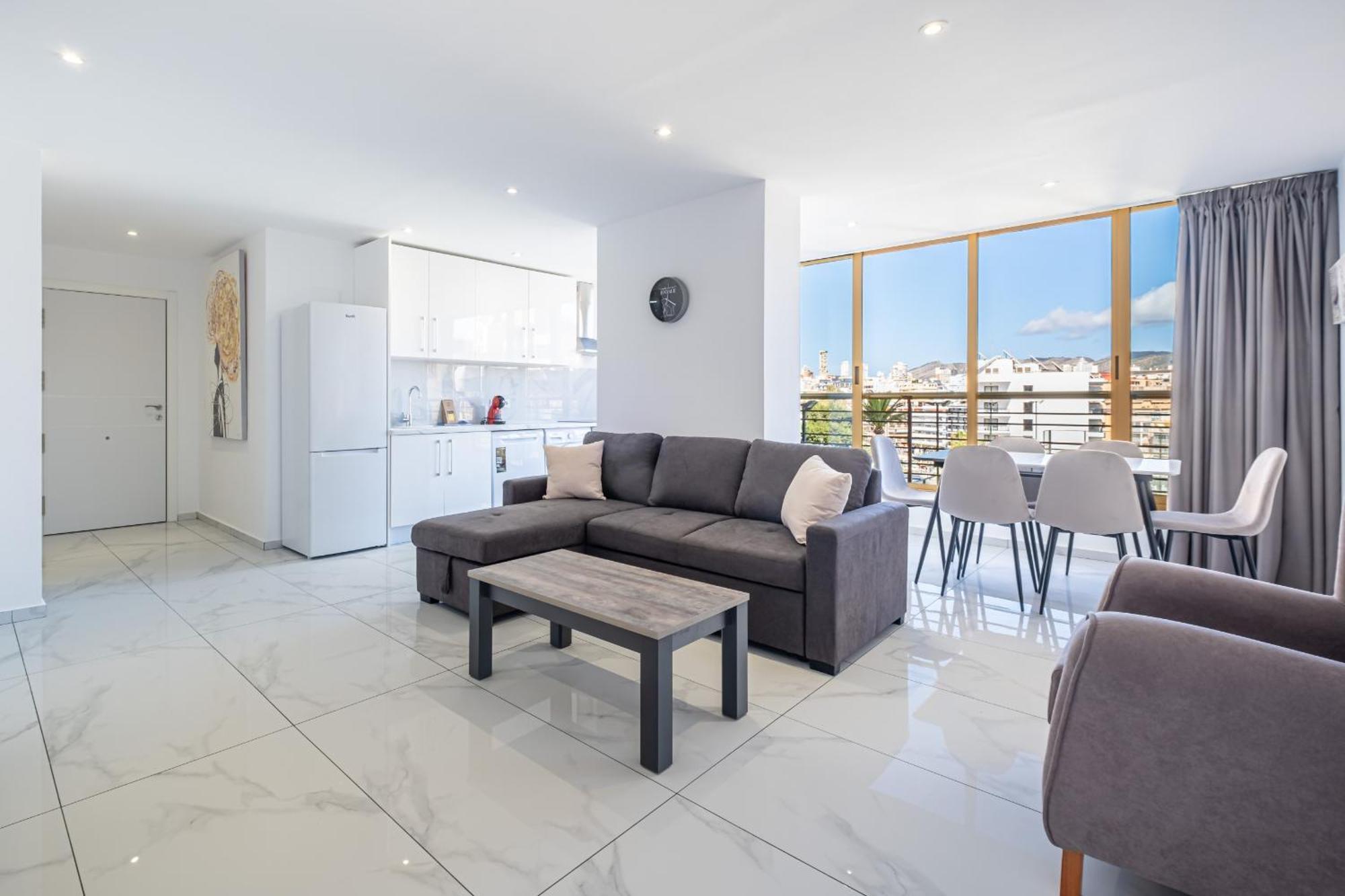 Benipark Apartments Poniente Beach 貝尼多姆 外观 照片