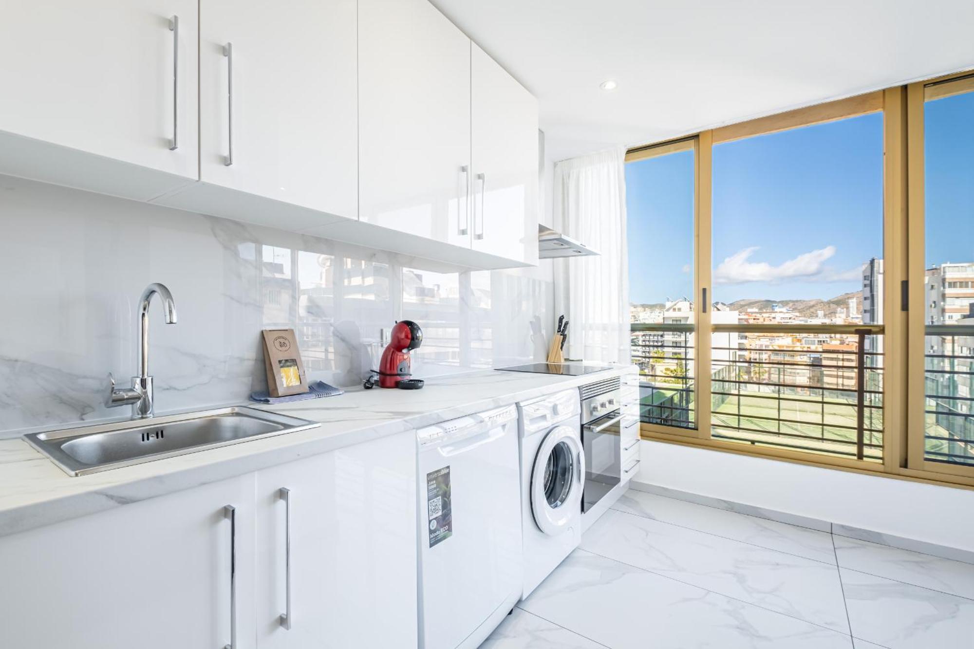 Benipark Apartments Poniente Beach 貝尼多姆 外观 照片