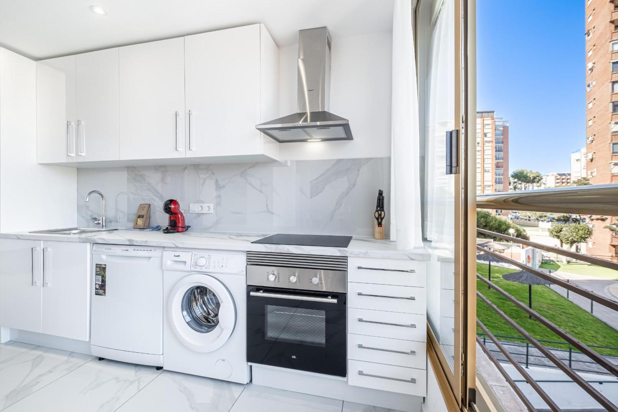 Benipark Apartments Poniente Beach 貝尼多姆 外观 照片
