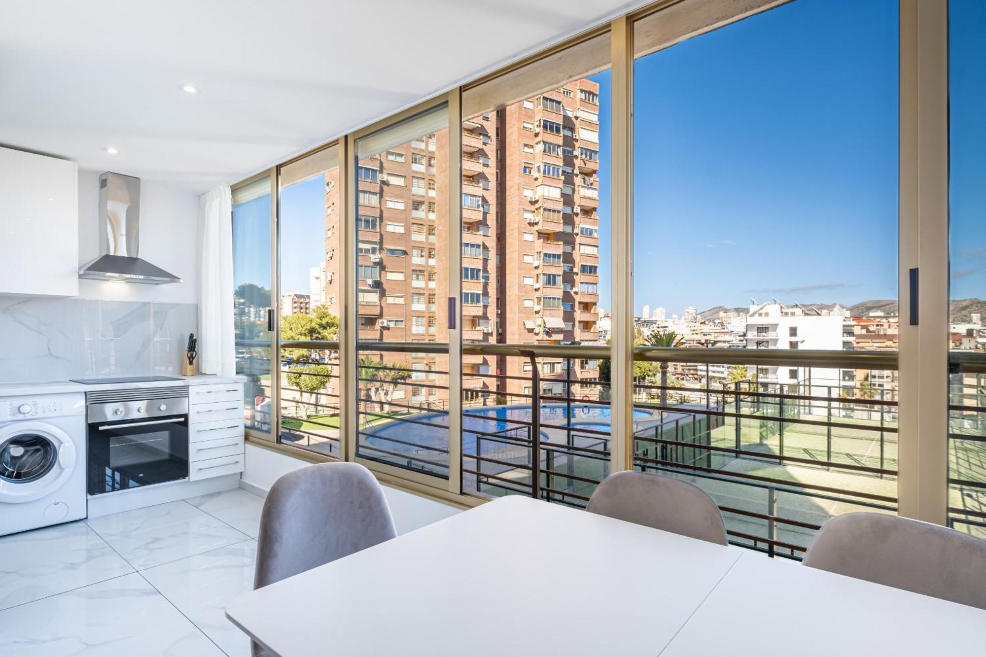 Benipark Apartments Poniente Beach 貝尼多姆 外观 照片