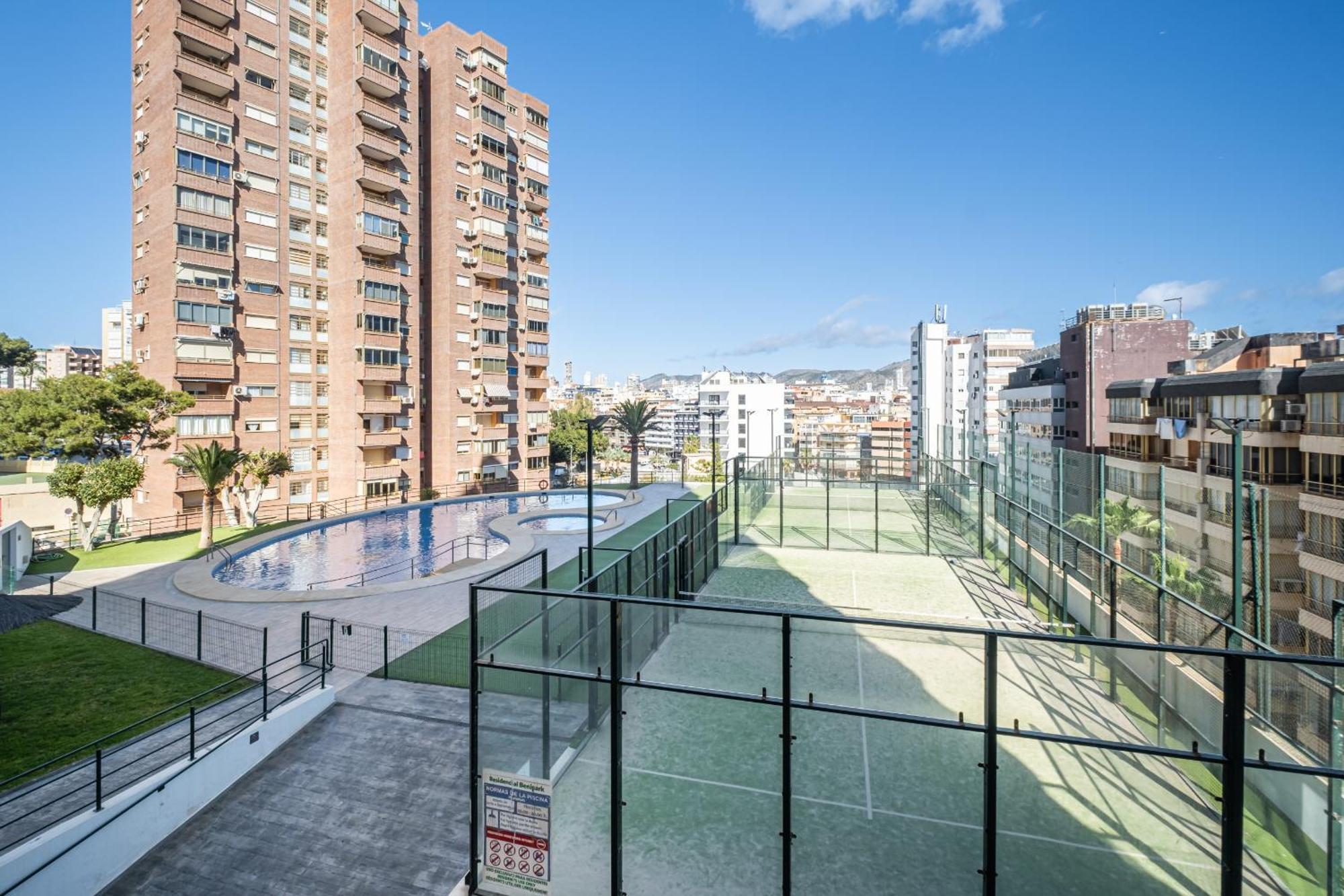 Benipark Apartments Poniente Beach 貝尼多姆 外观 照片